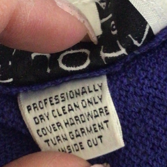 ST JOHN EVENING PURPLE SWAROVSKI KNIT SWEATER SIZE 2 - Picture 10 of 16